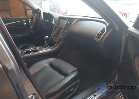 2014 Infiniti Q50 Sport из США, поврежденный, VIN JN1BV7AR7EM696486